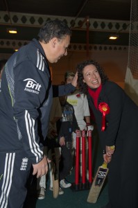 Debbie Abrahams cricket