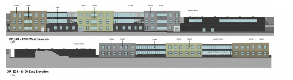 Proposed look of the new Saddleworth School on the Diggle Site