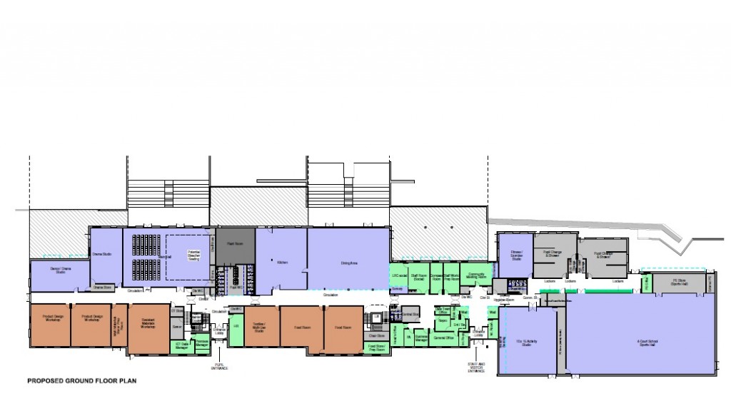 Proposed ground floor