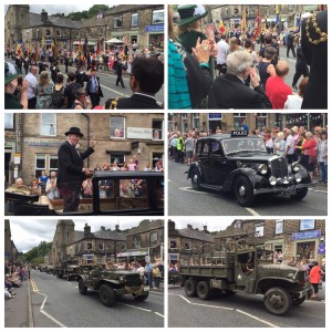 Click to enlarge - parade and convoy